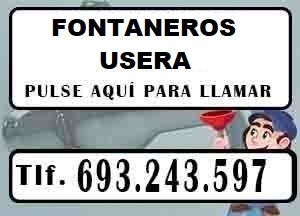 Fontaneros Usera Madrid Urgentes